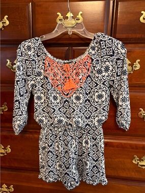 Takara girls romper size medium 7-8